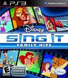 Disney Sing It: Family Hits Bundle w/Microphone (PlayStation 3)